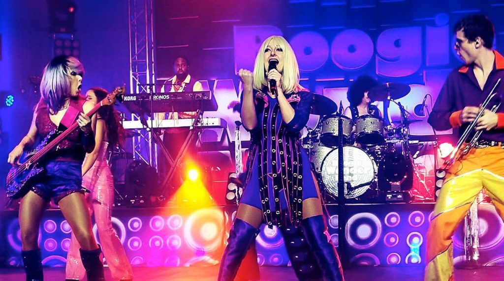 Boogie Wonder Band en spectacle virtuel